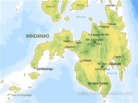 high resolution mindanao map|Free Detailed Satellite Map of Mindanao .